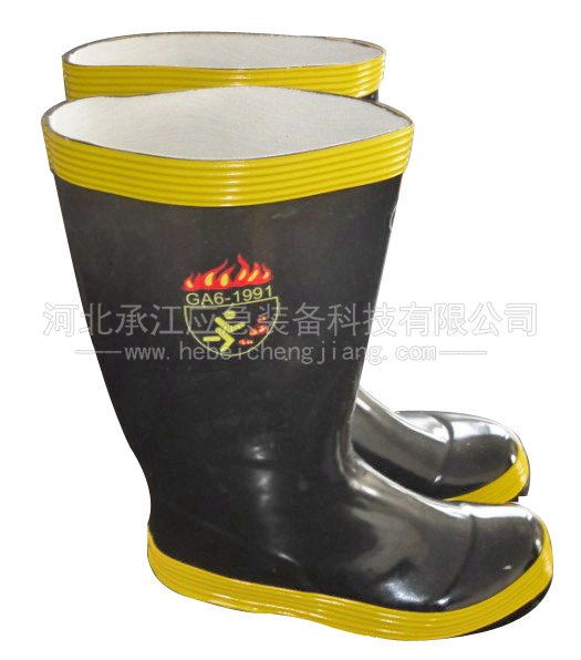 消防膠鞋